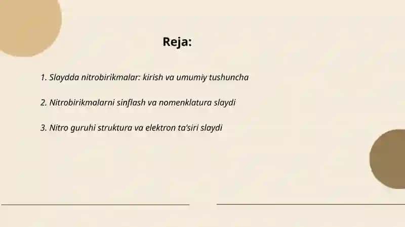 Nitrobirikmalarga slayd tayyorlash 2