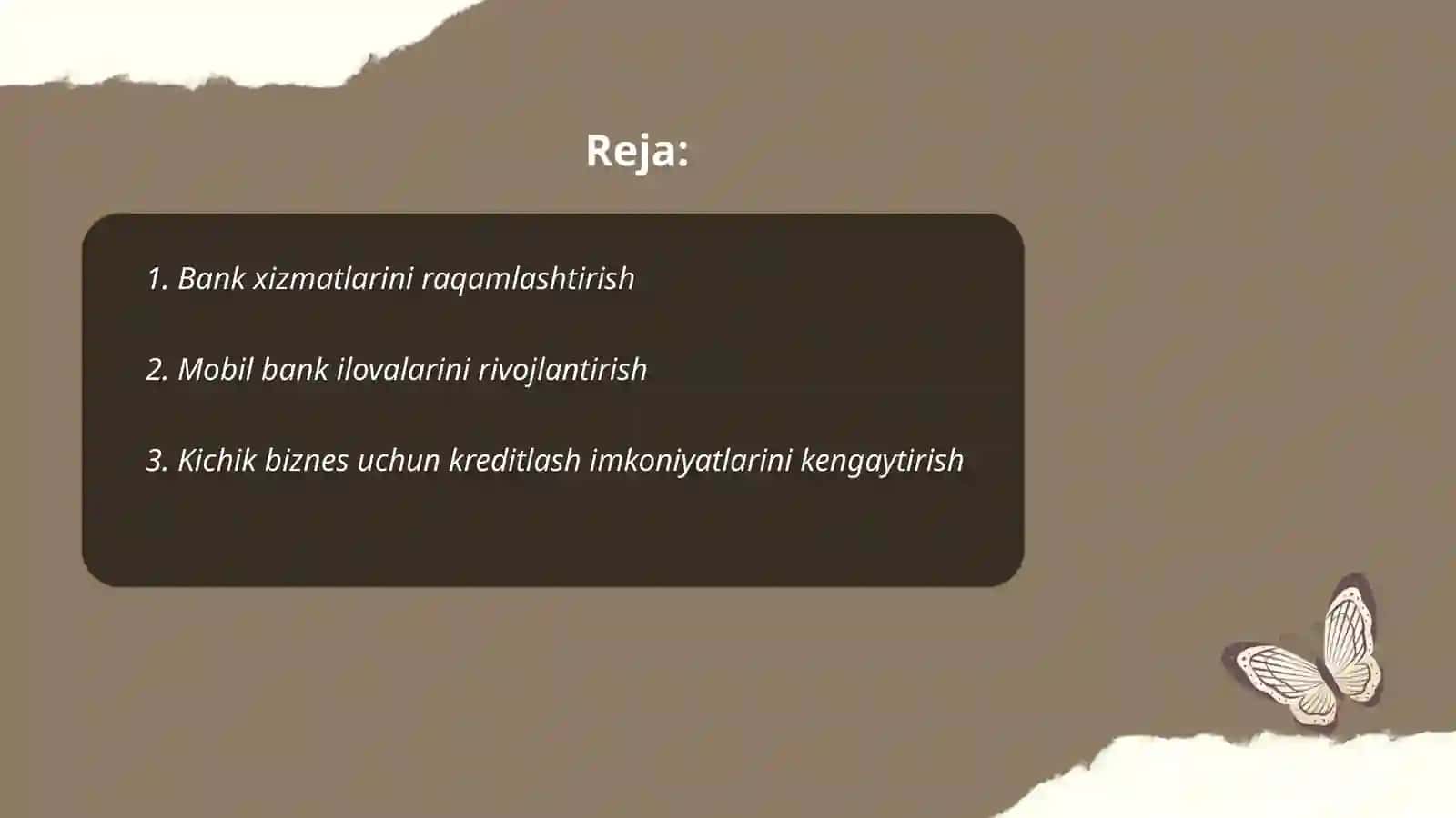 O‘zbekistonda bank tizimini takomillashtirish yo‘llari 2