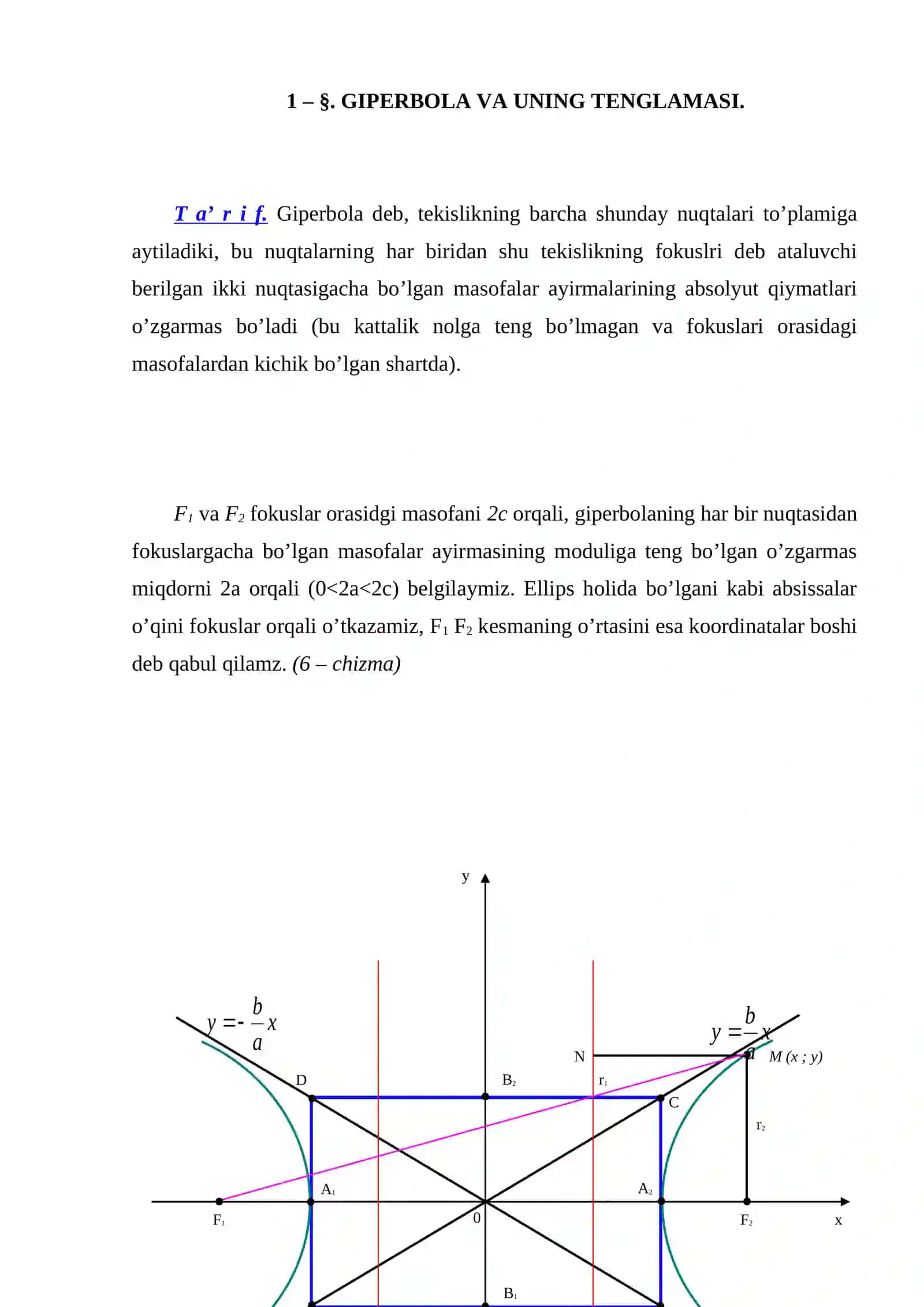 Giperbola va parabola 2