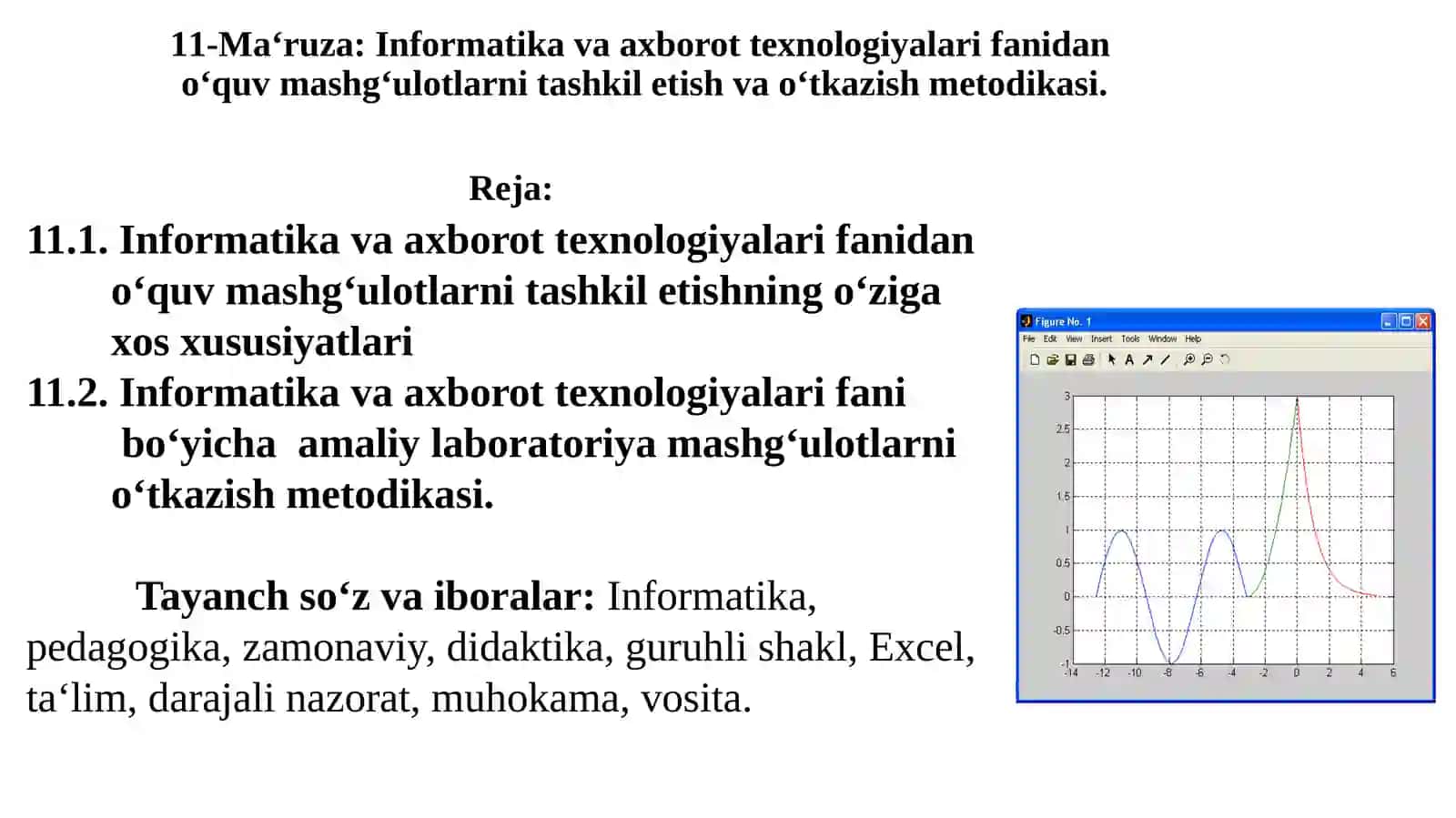 Informatika va axborot texnologiyalari fanidan o‘quv mashg‘ulotlarni tashkil etish va o‘tkazish metodikasi 2