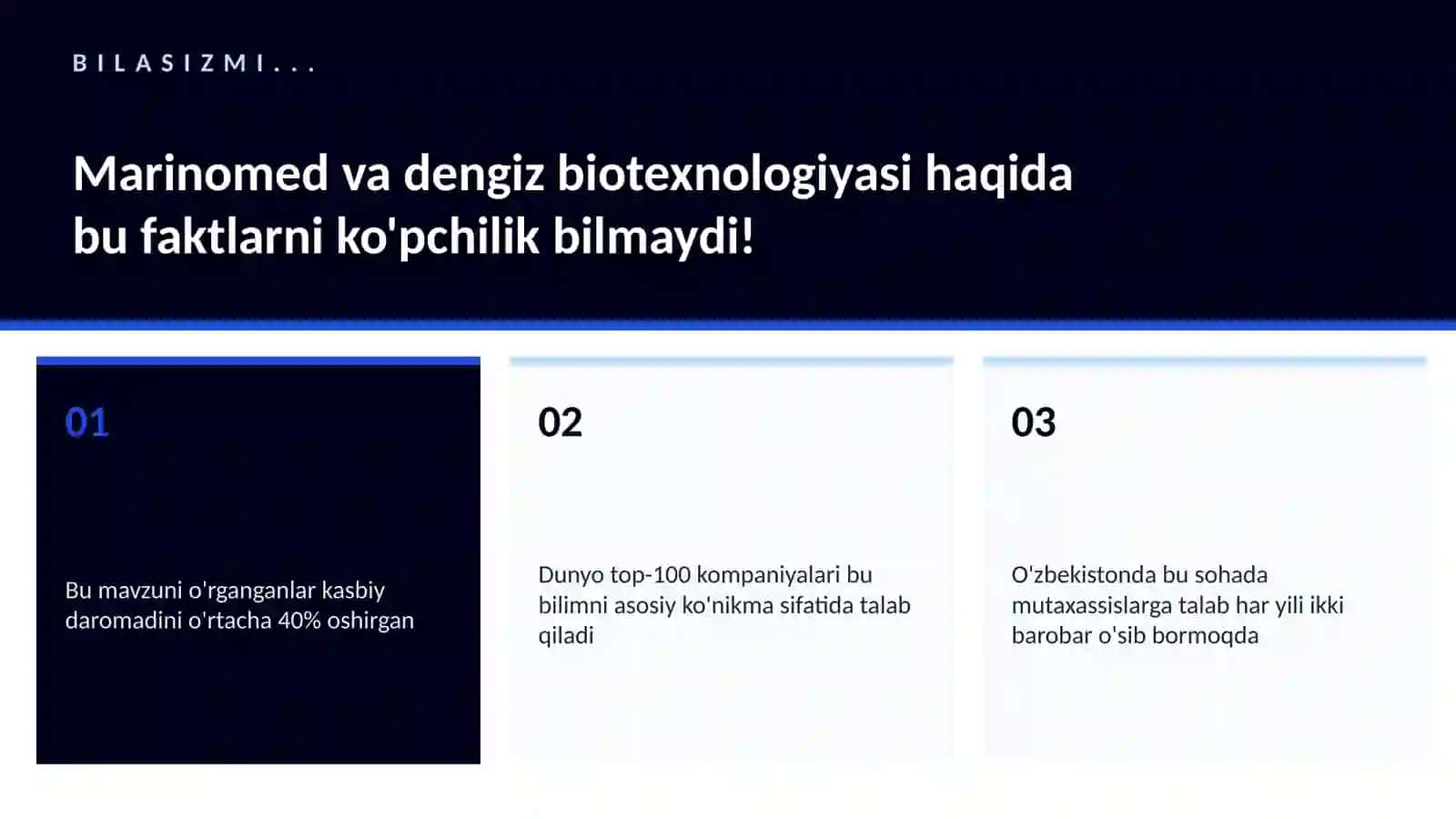 BIOTEXNOLOGIYA VA GENOMIKA 2
