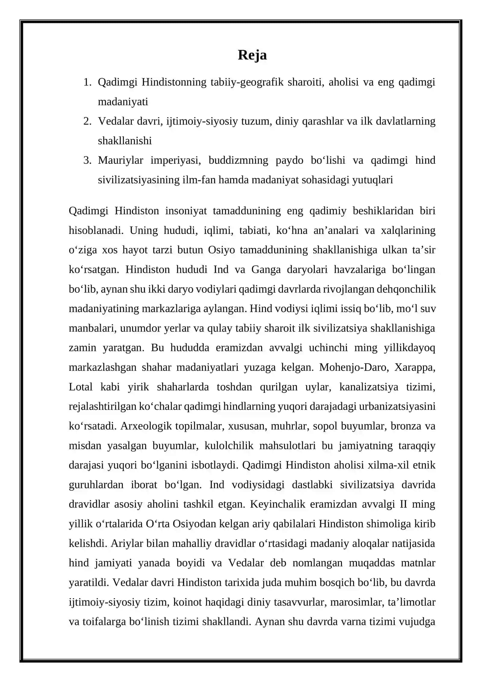 Qadimgi Hindiston 2