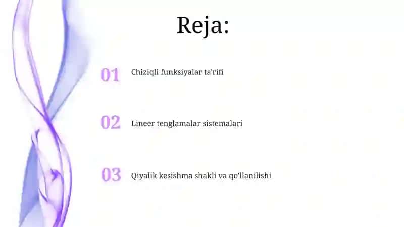 Chiziqlifunksiyalarsinfi 2