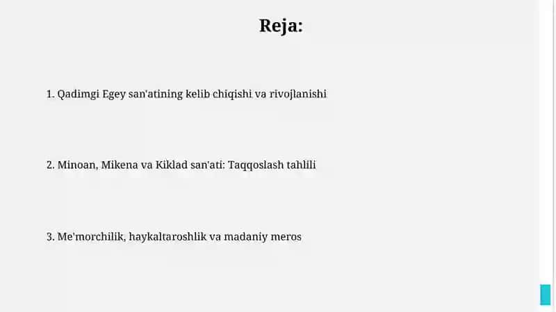 Qadimgi egey sanati 2