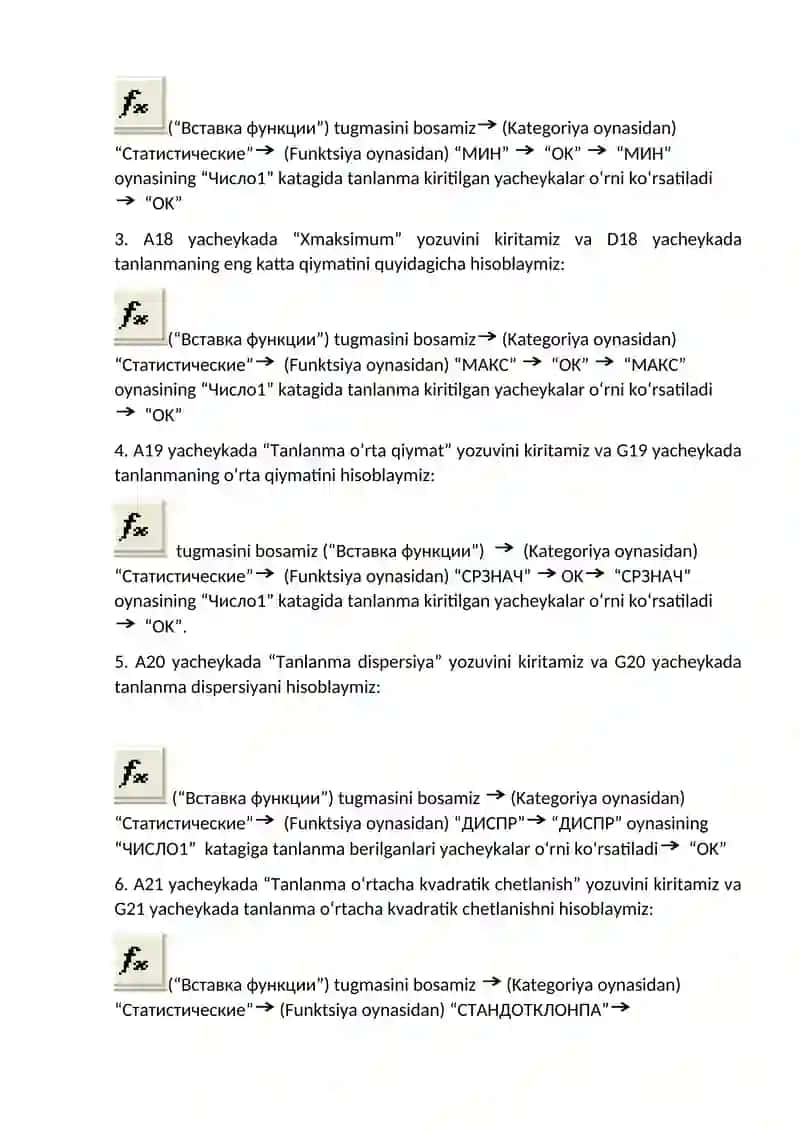 EHTIMOLLAR NAZARIYASI LABORATORIYA ISHI 2