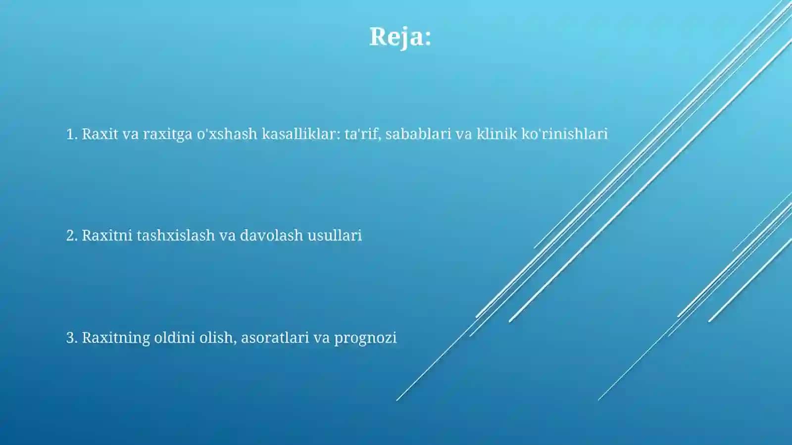 Bolalarda raxit va raxitsimon kasalliklar 2
