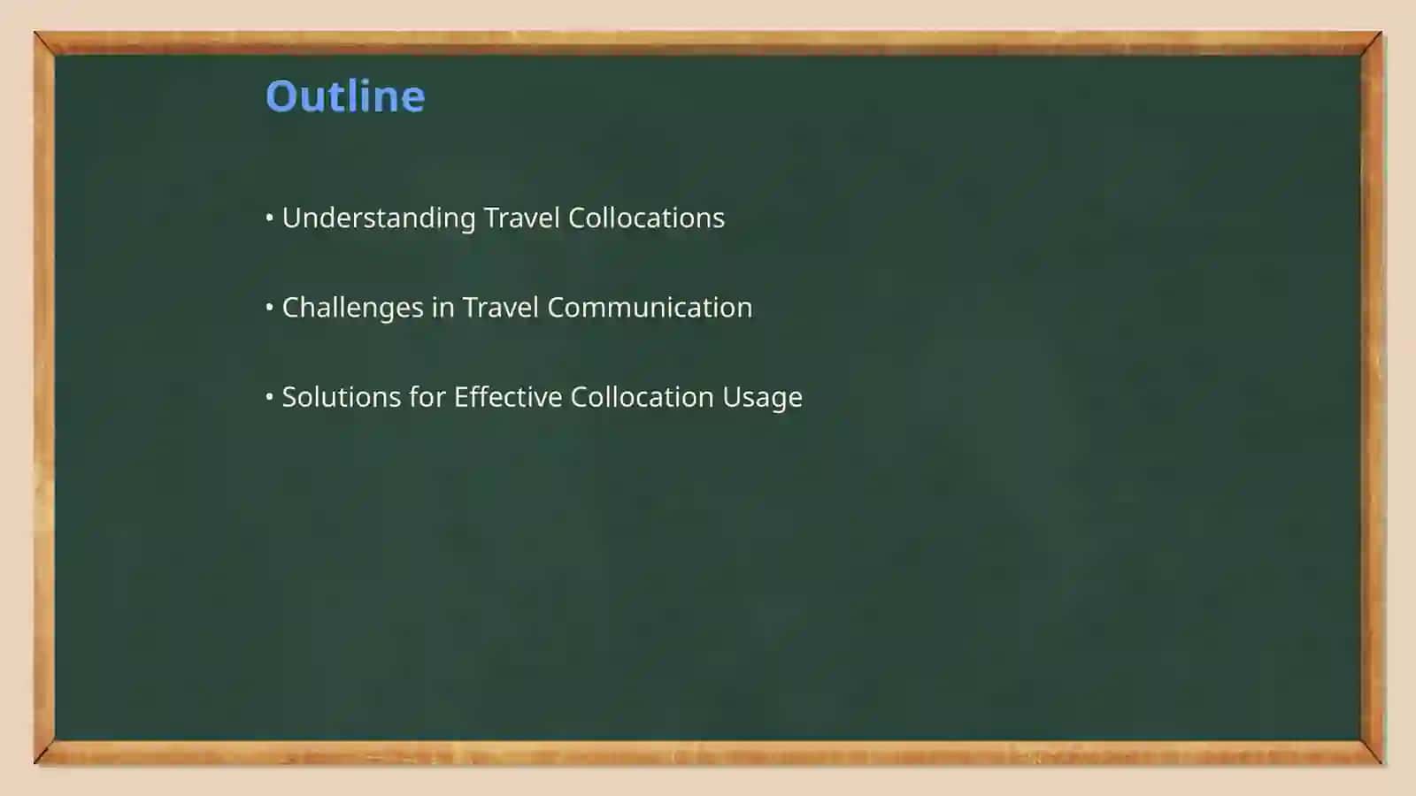 Travel collocations solutions 2