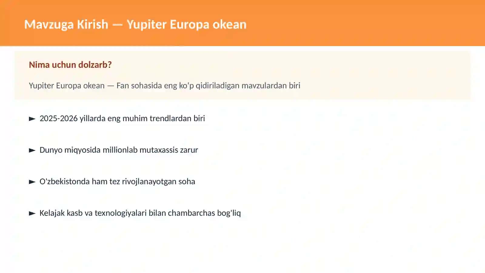Yupiter Europa okean 2