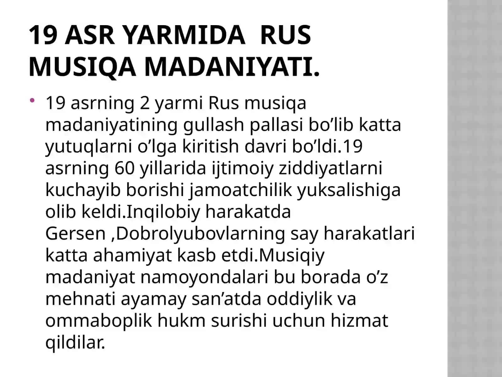 MUSIQATARIXIFANIDANSLAYDI 2