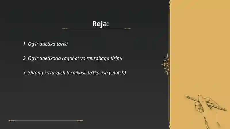 Ogʻir atletika tarixi 2