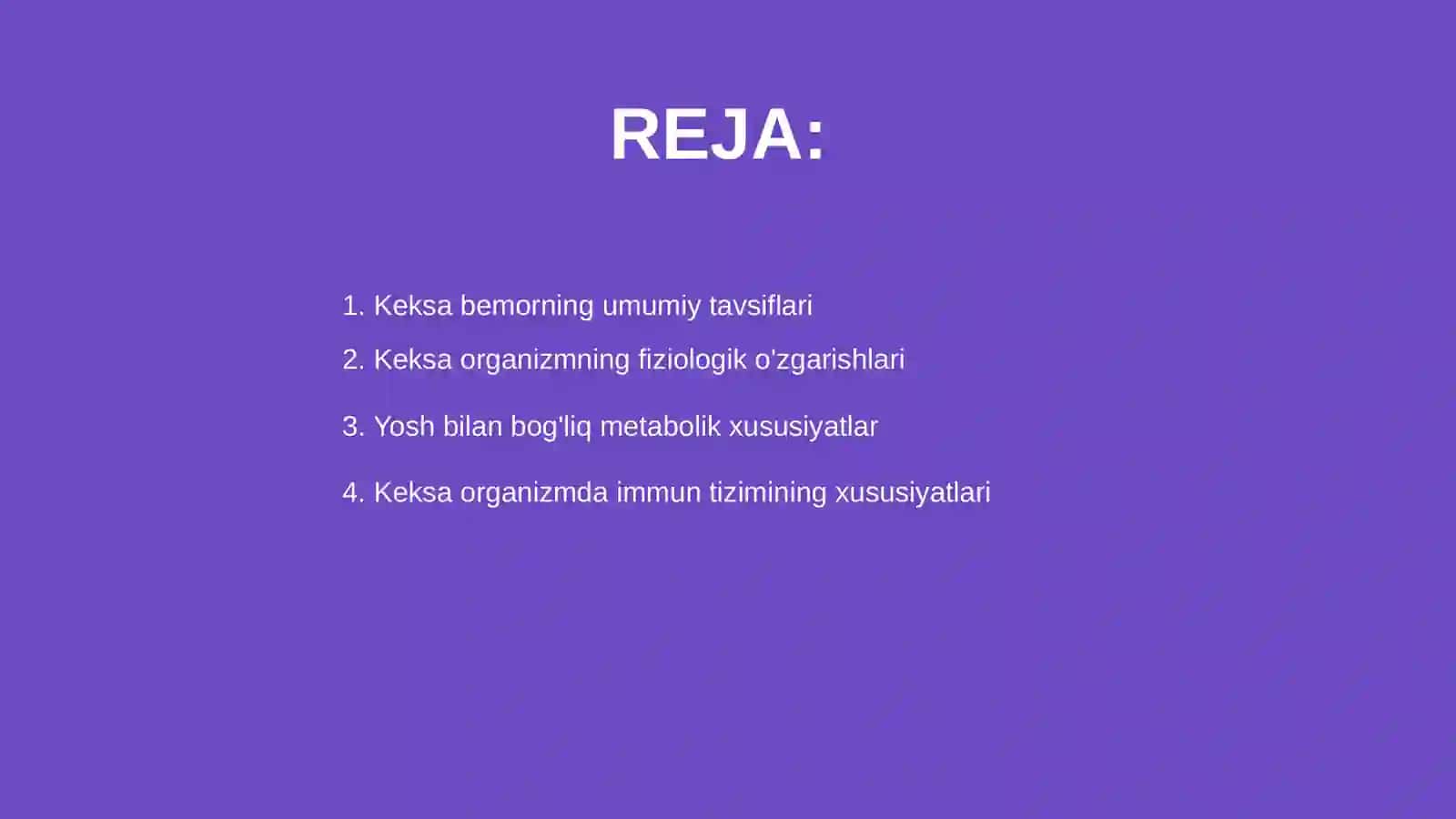 Keksa bemor 2
