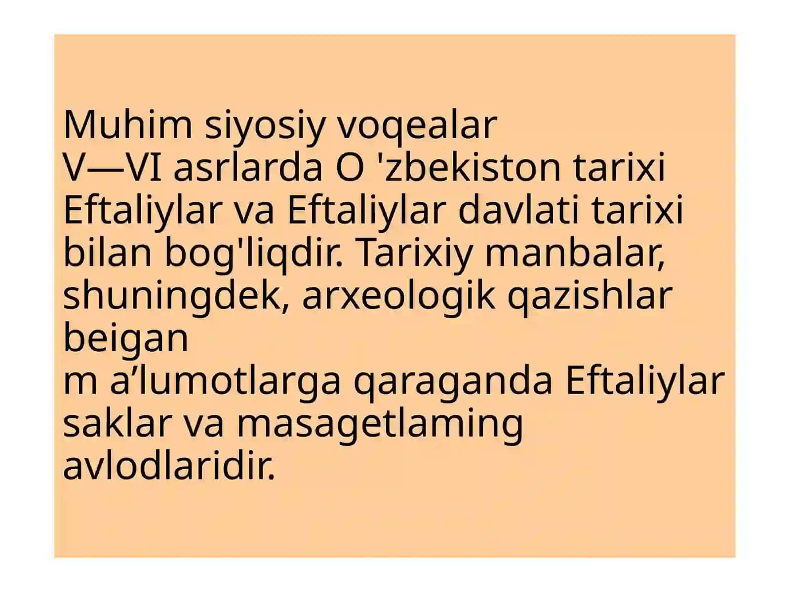 VI—V III ASRLAR MANBALARI 2