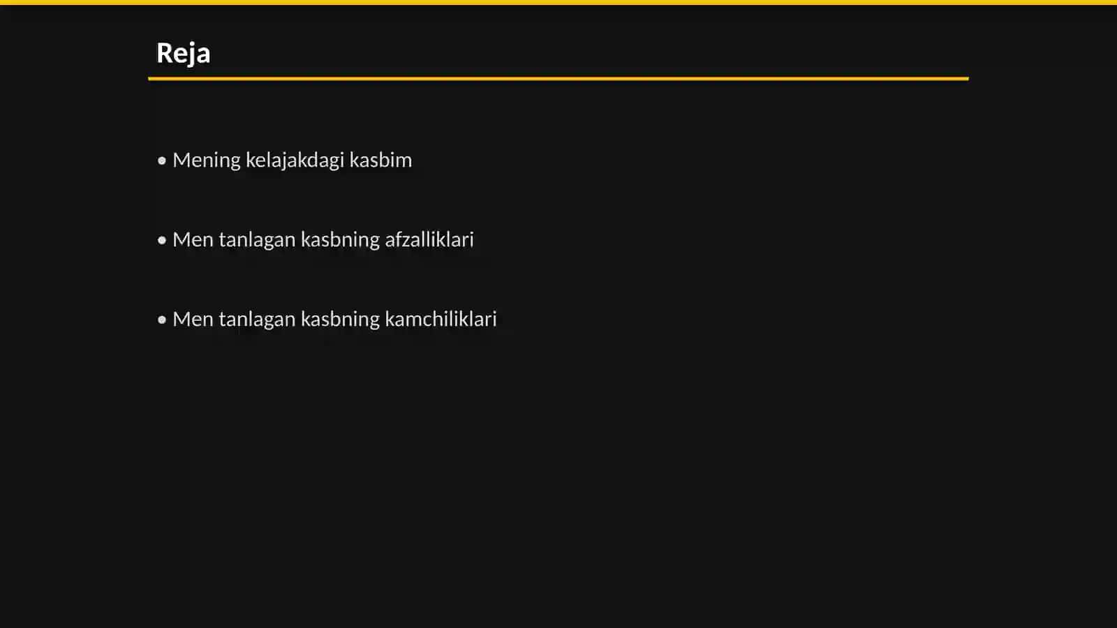 Kelajakdagi Kasbim 2