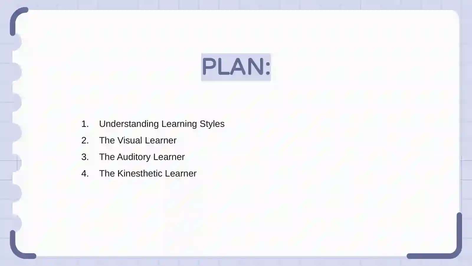 Learning styles 2