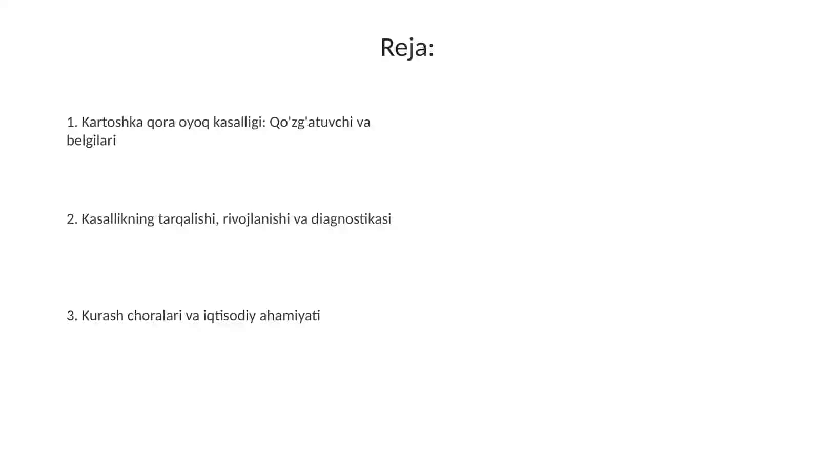 Kartoshkaning qora son kasalligi 2