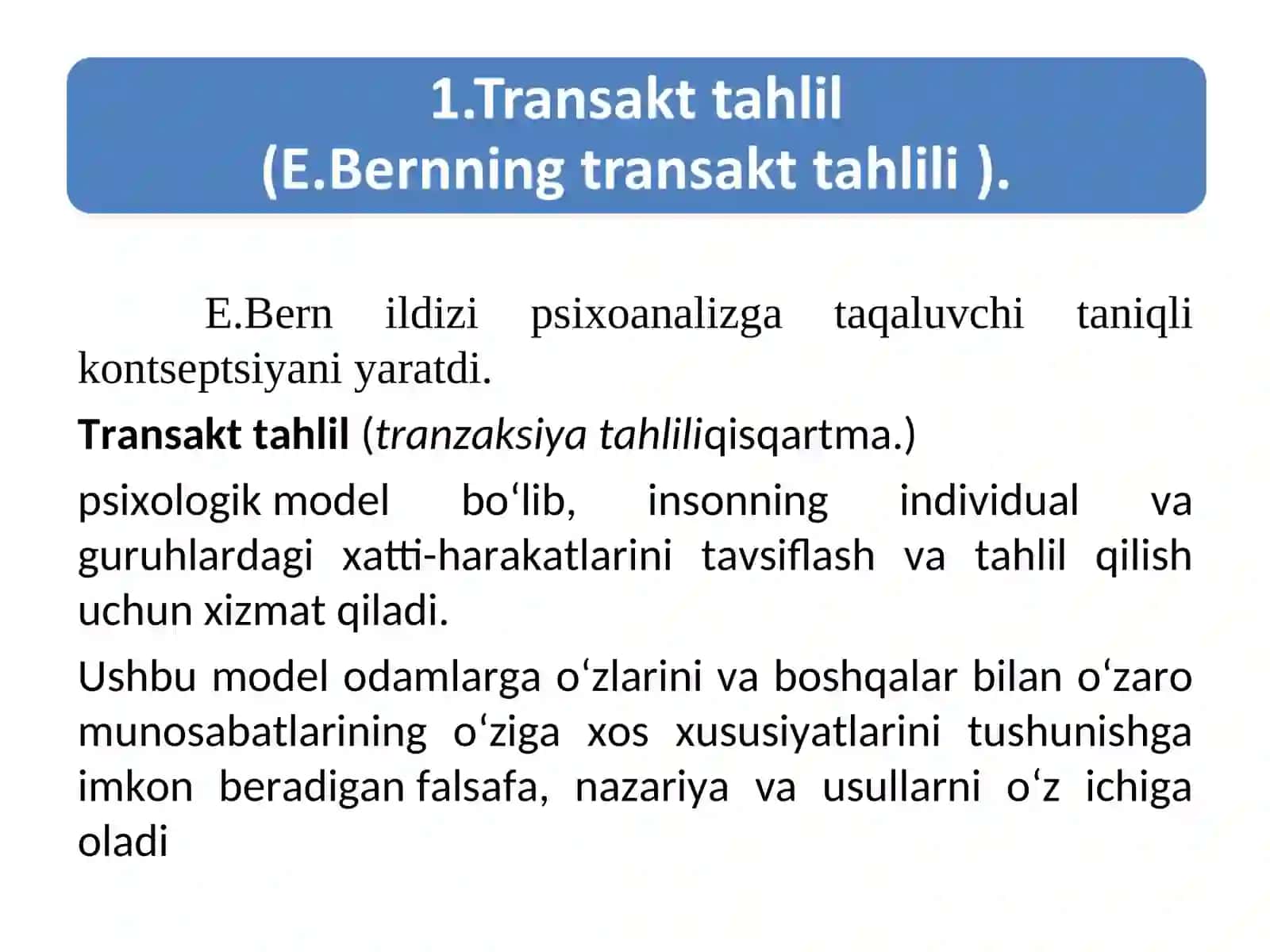 PSIXOLOGIK XIZMAT MUAMMOLARI 2