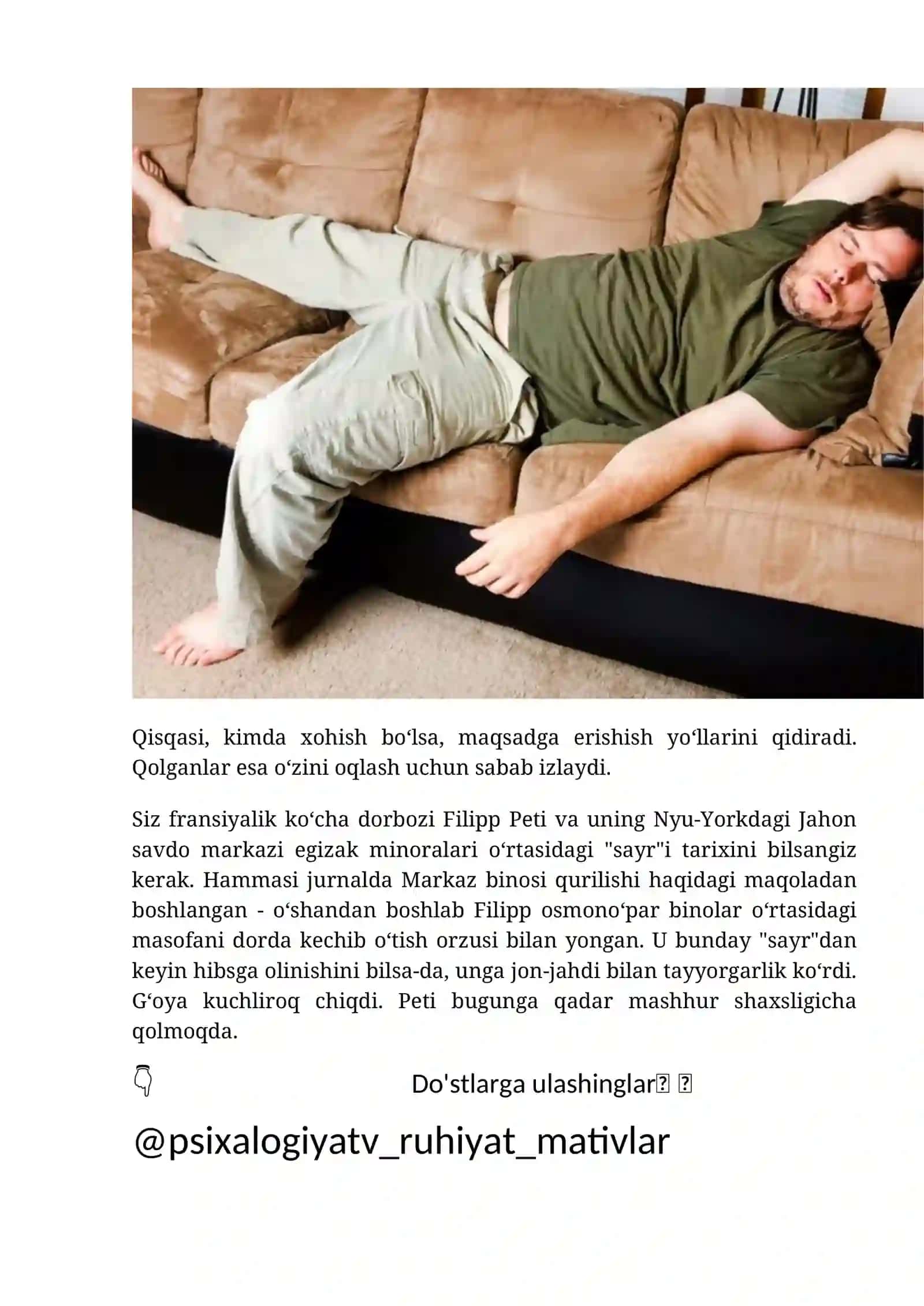 Dangasalikni qanday yengish mumkin? 2