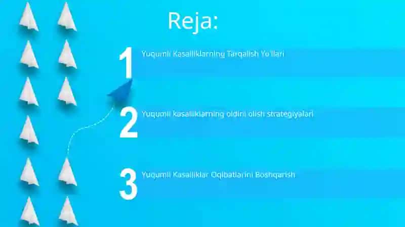 Yuqumli Kasalliklarning Tarqalish Yo'llari 2
