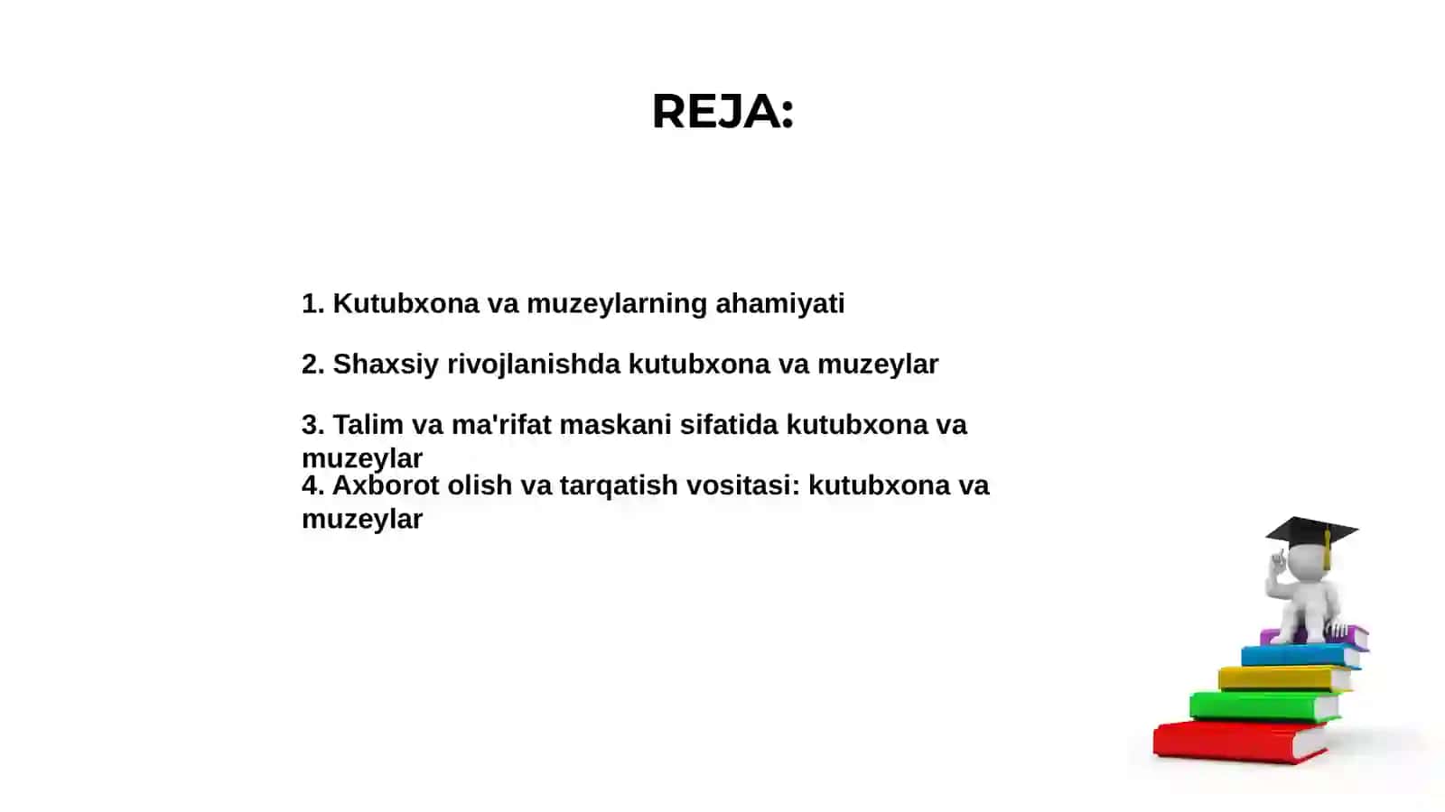 Kutubxona va muzey - talim tarbiya va axborot maskani 2