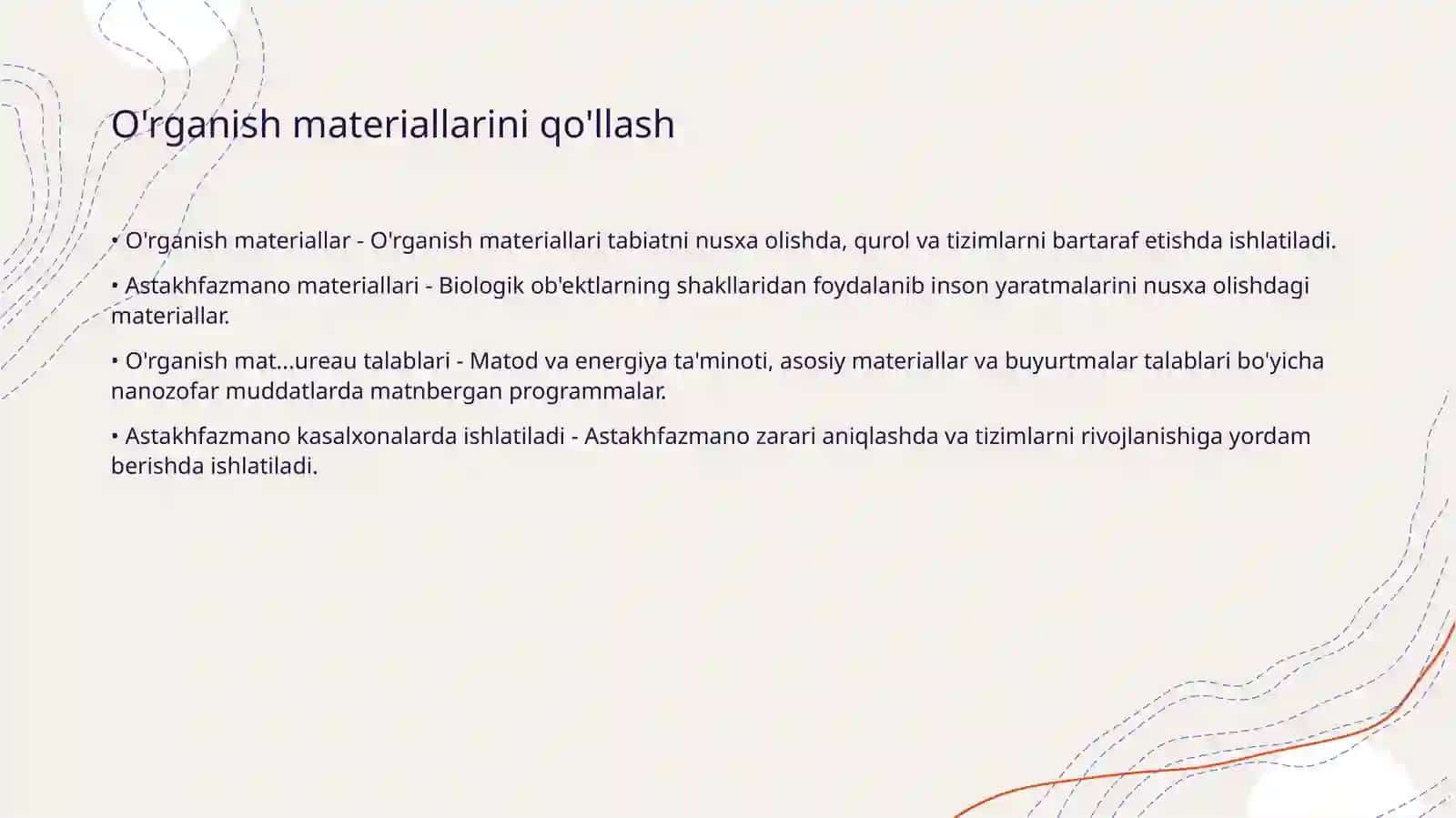 Biomimetik materiallar dizayni 2