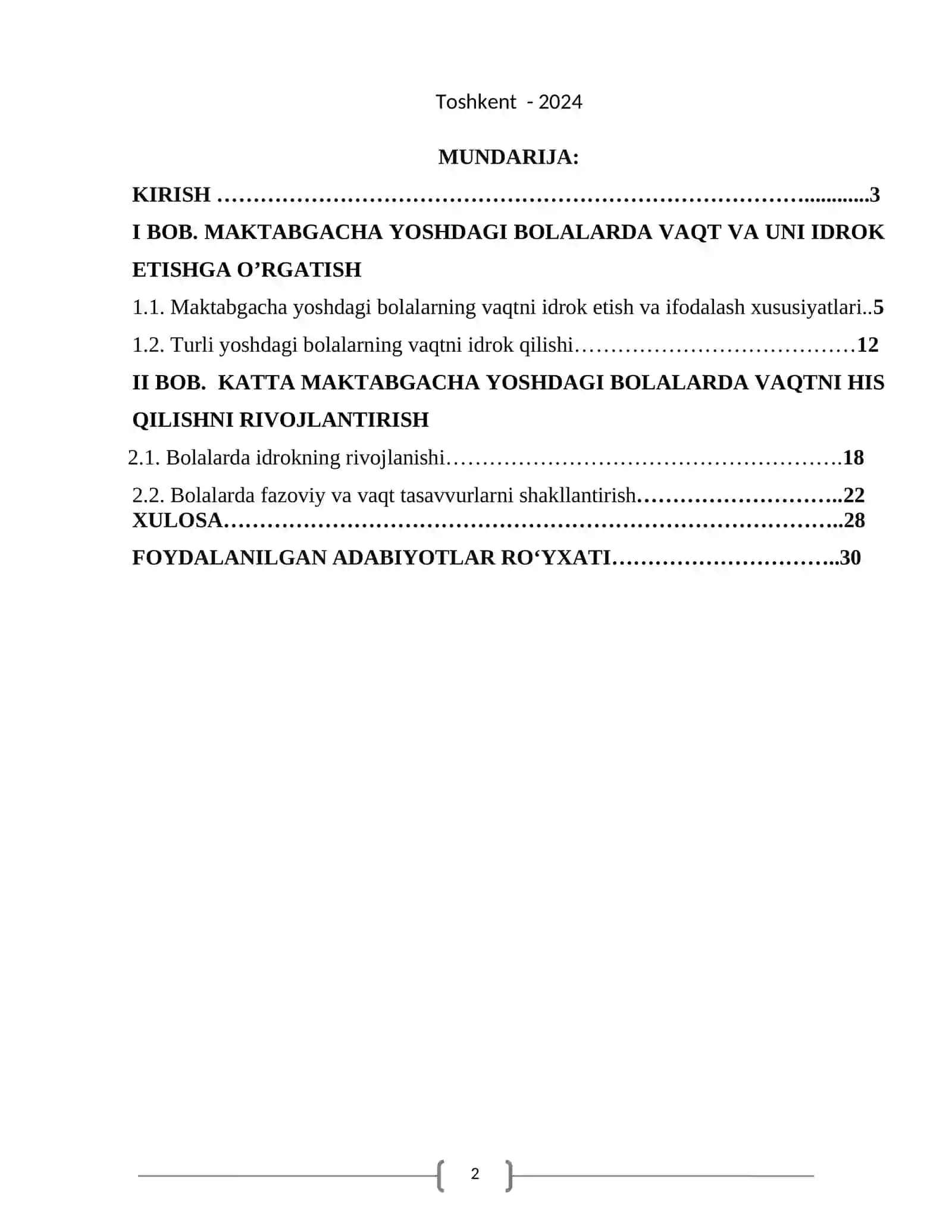 Maktabgacha yoshdagi bolalarni vaqtini to'g'ri idrok qilishga o'rgatish 2