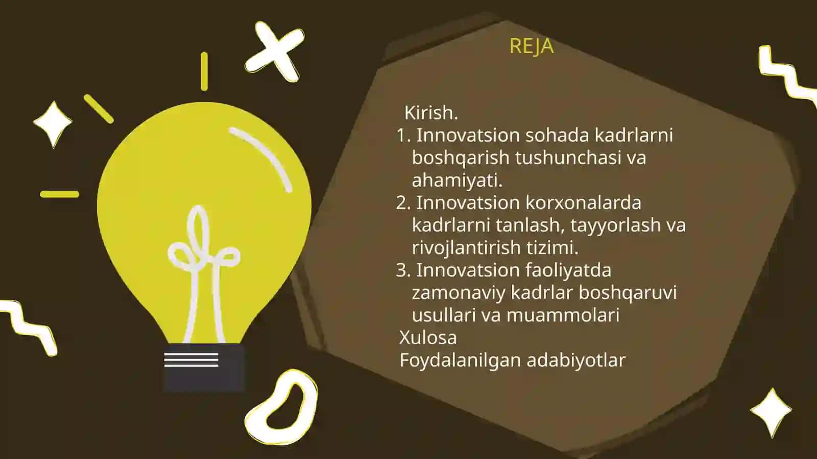 Innavatsion sohada kadrlarni boshqarish tizimi 2