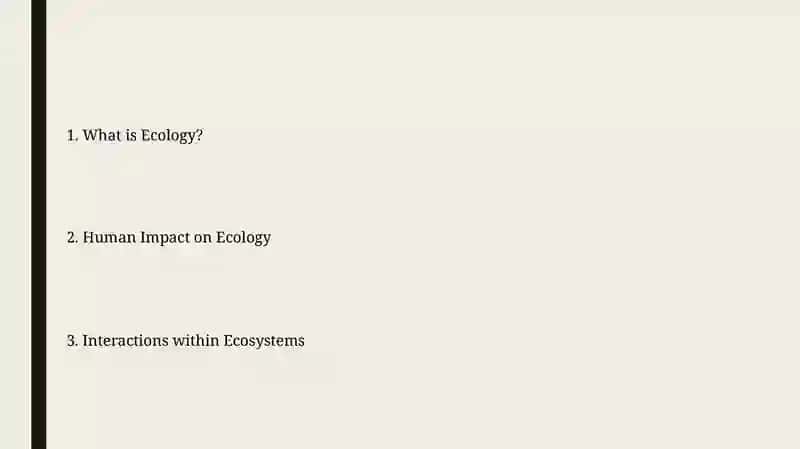 Ecology 2