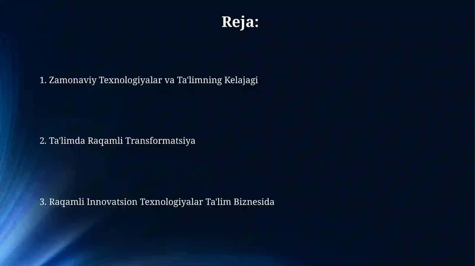 Ta'lim biznesida raqamli innovatsion texnologiyalar 2