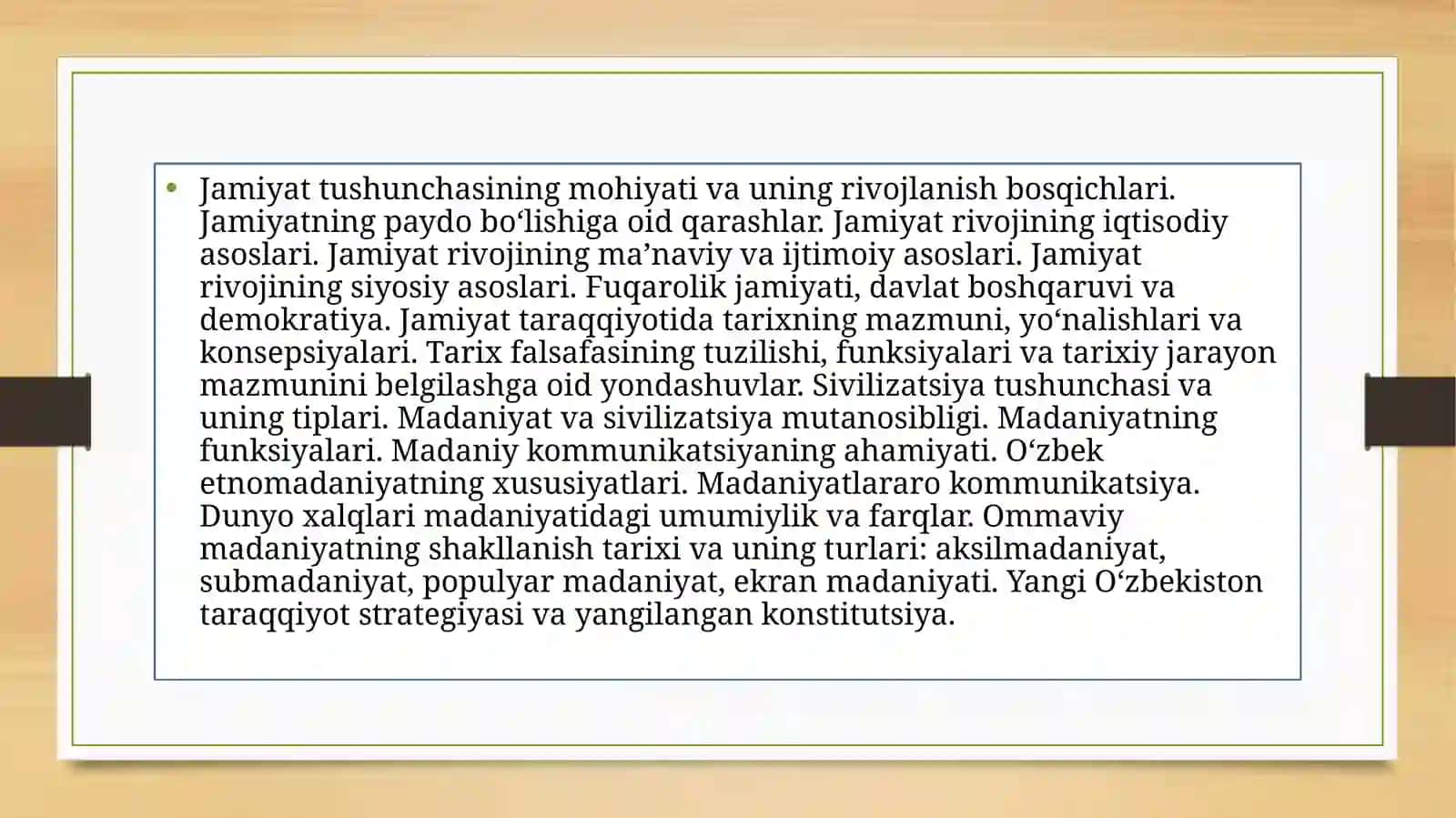 JAMIYAT FALSAFASI 2