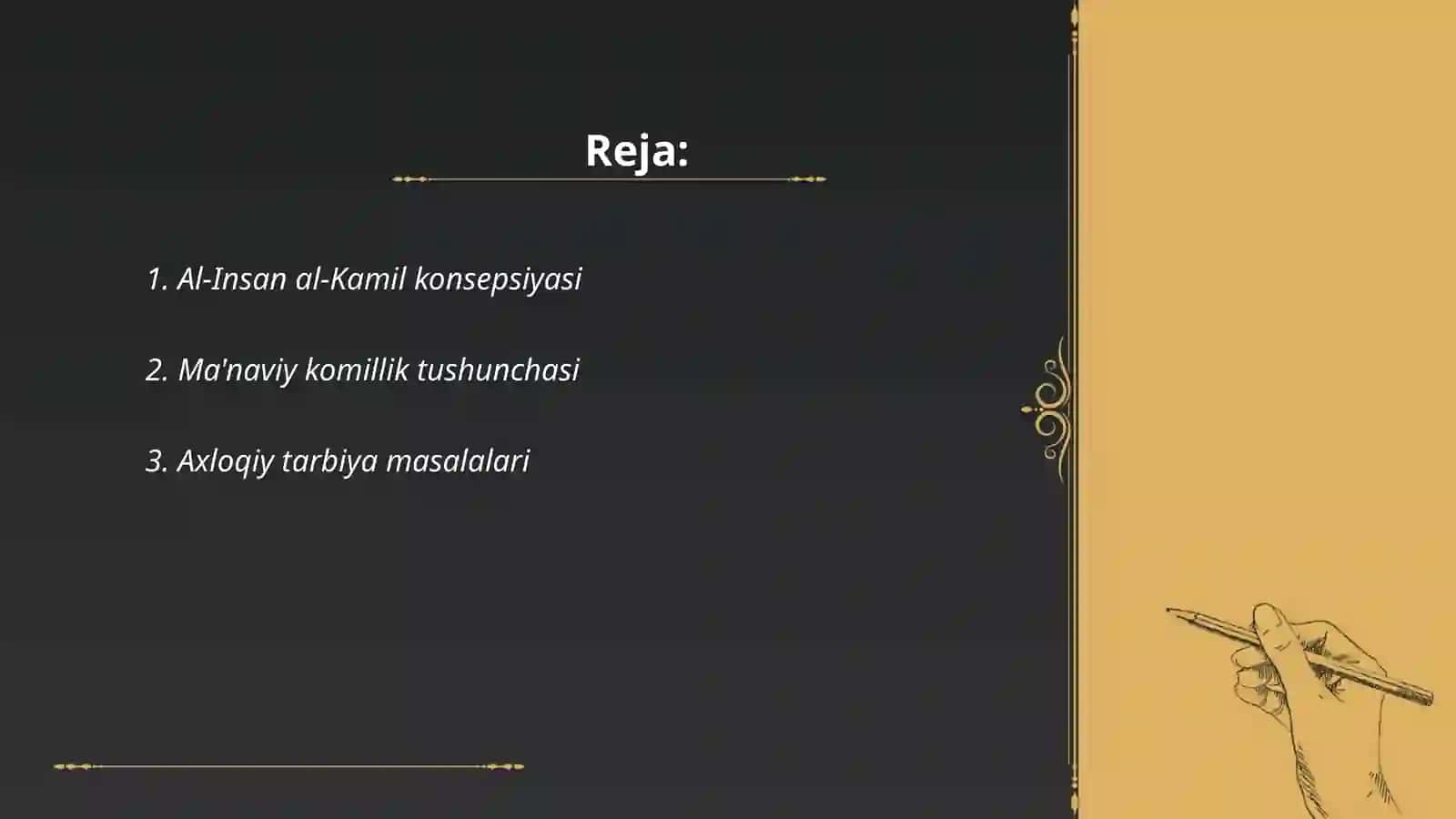 Al-Insan al-Kamil asarlarida maʼnaviy axloqiy gʻoyalar 2