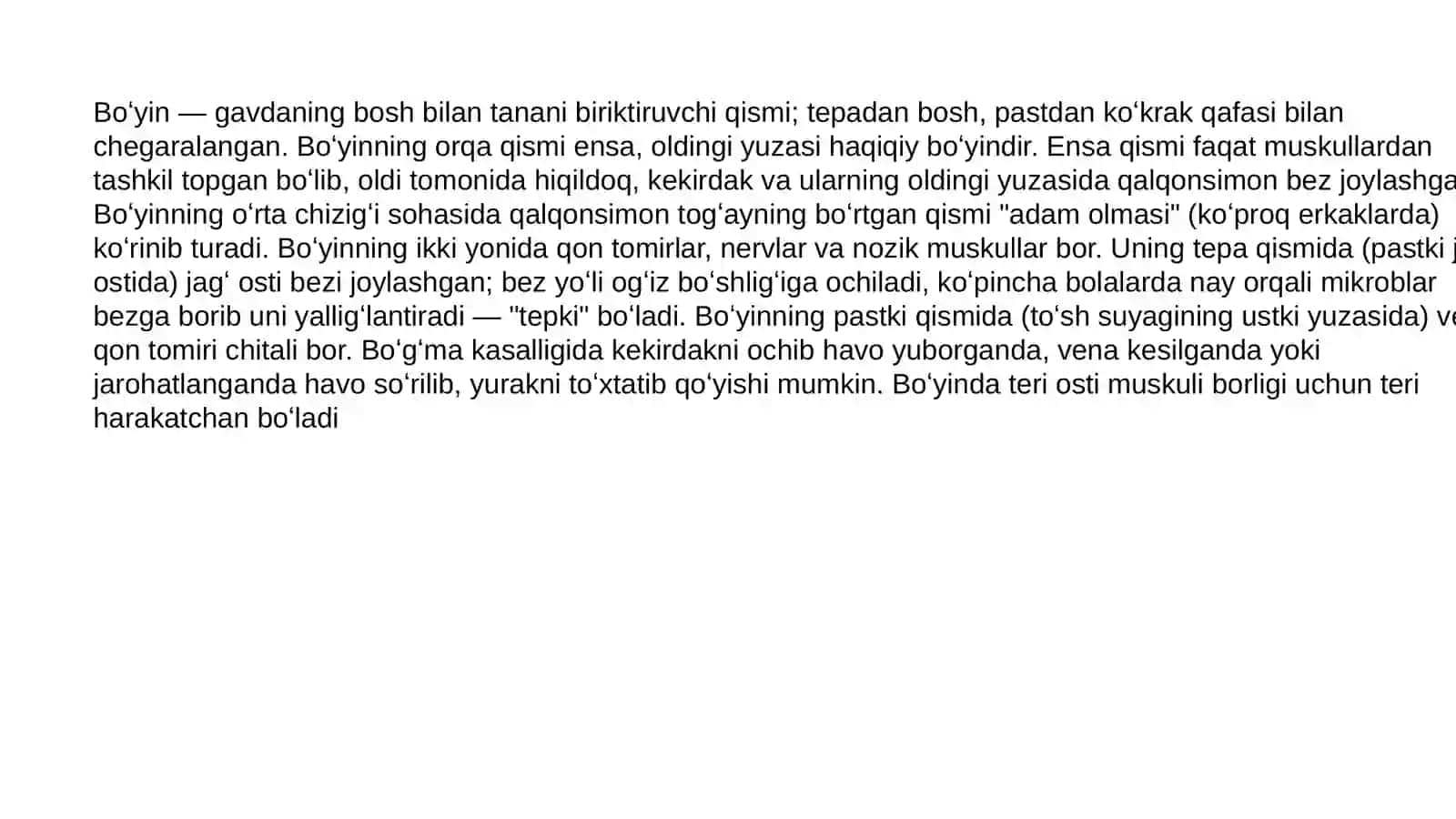 Buyin mushaklari fiziologiyasi 2