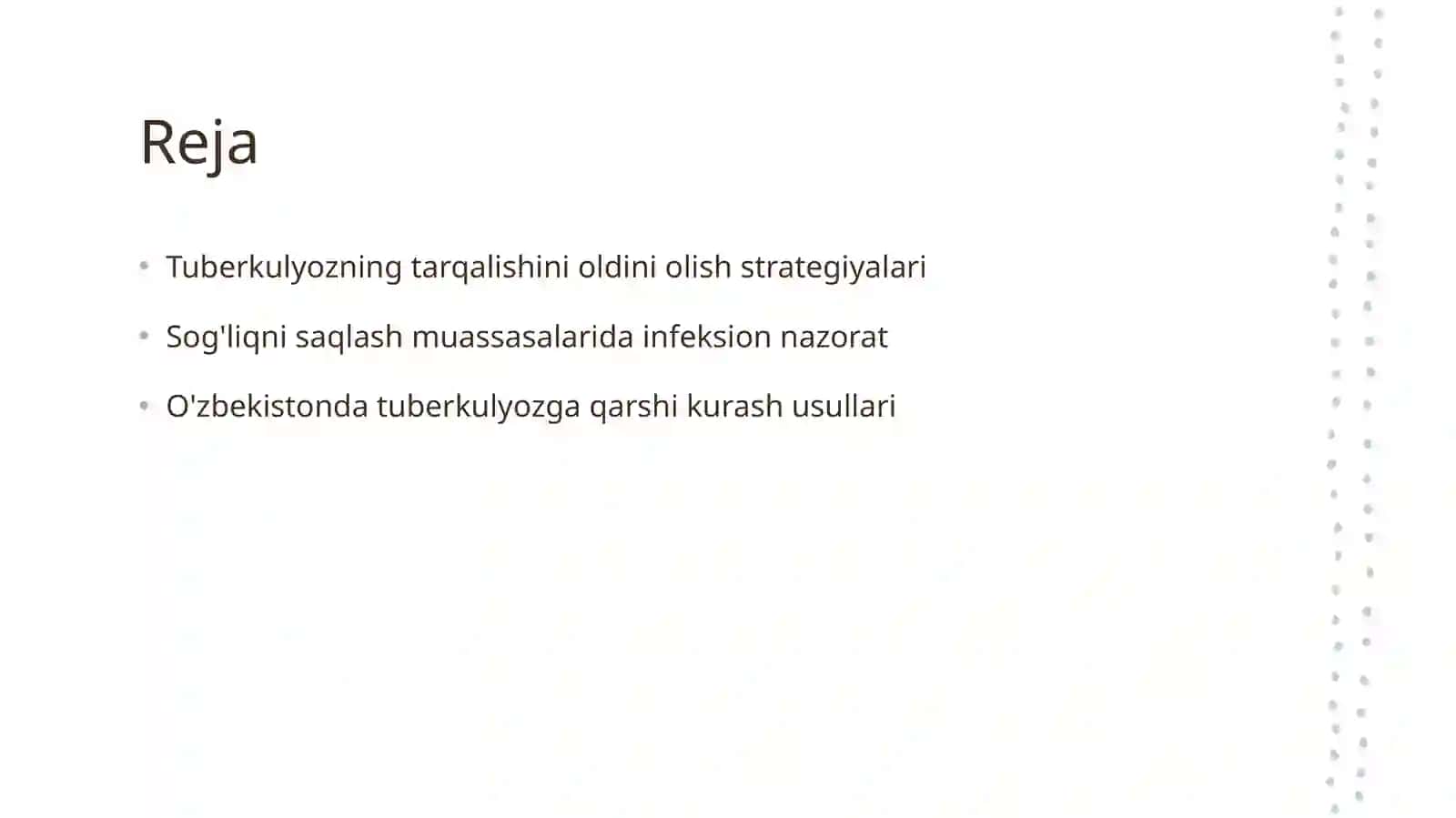 Tuberkulyozga qarshi muassasalarda infeksion nazoratni olib borish 2