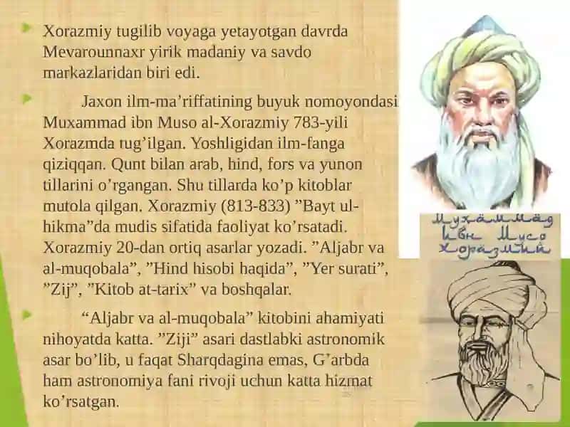 Sharq Uyg'onishi davrida ta’lim-tarbiyaning taraqqiy etishi 2