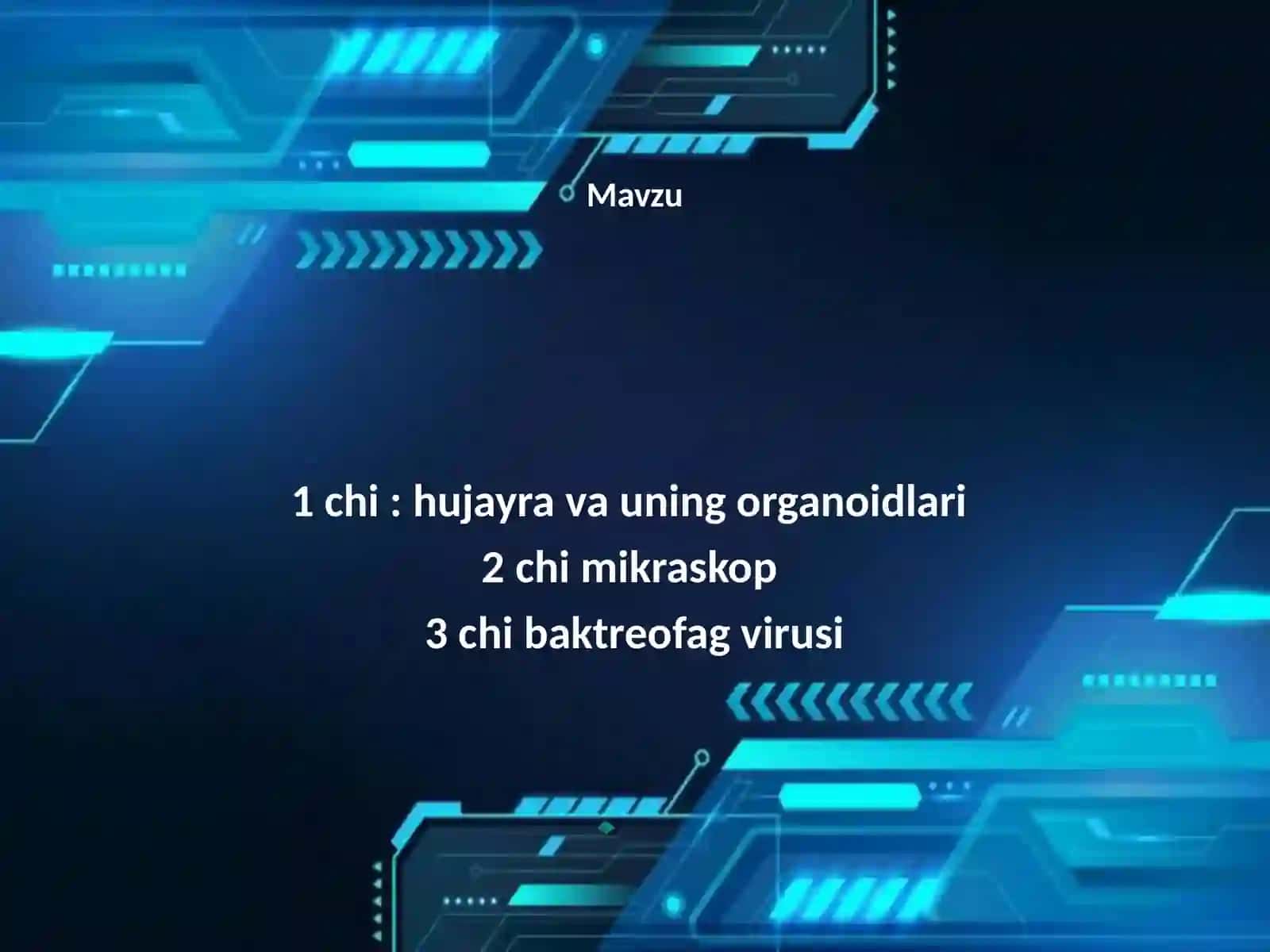 Tibbiy Biologiya Umumiy genatika fandan slaydi 2