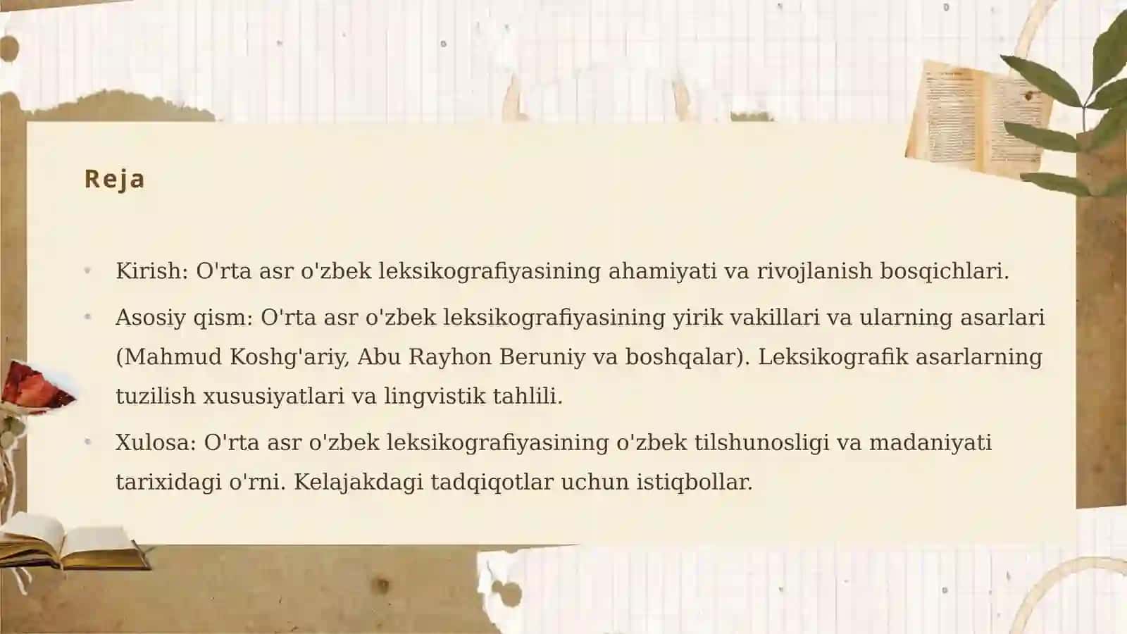 O'rta asr o'zbek leksikografiyasi 2