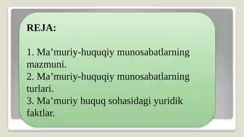 Ma’muriy-huquqiymunosabatlar 2