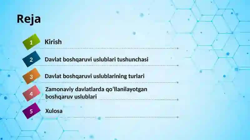 DAVLAT BOSHQARUVI USLUBLARI TUSHUNCHASI VA ULARNING XUSUSIYATLARI 2