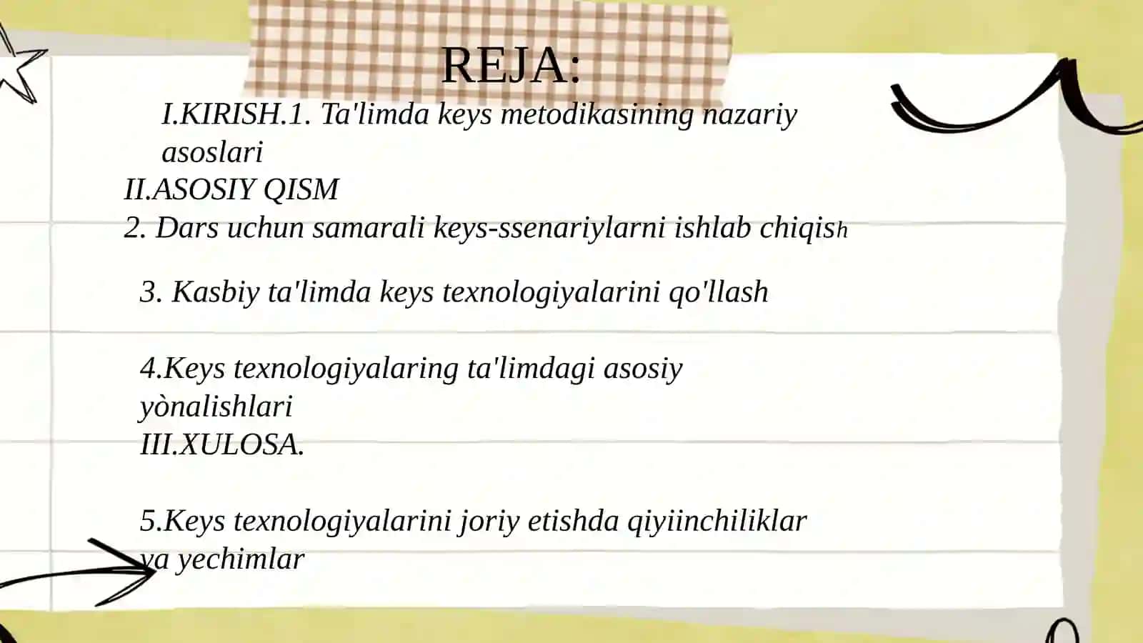 Ta'limda keys texnologiyalari 2