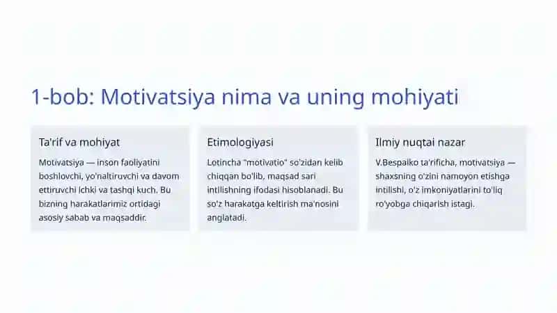 Motivatsiya 2