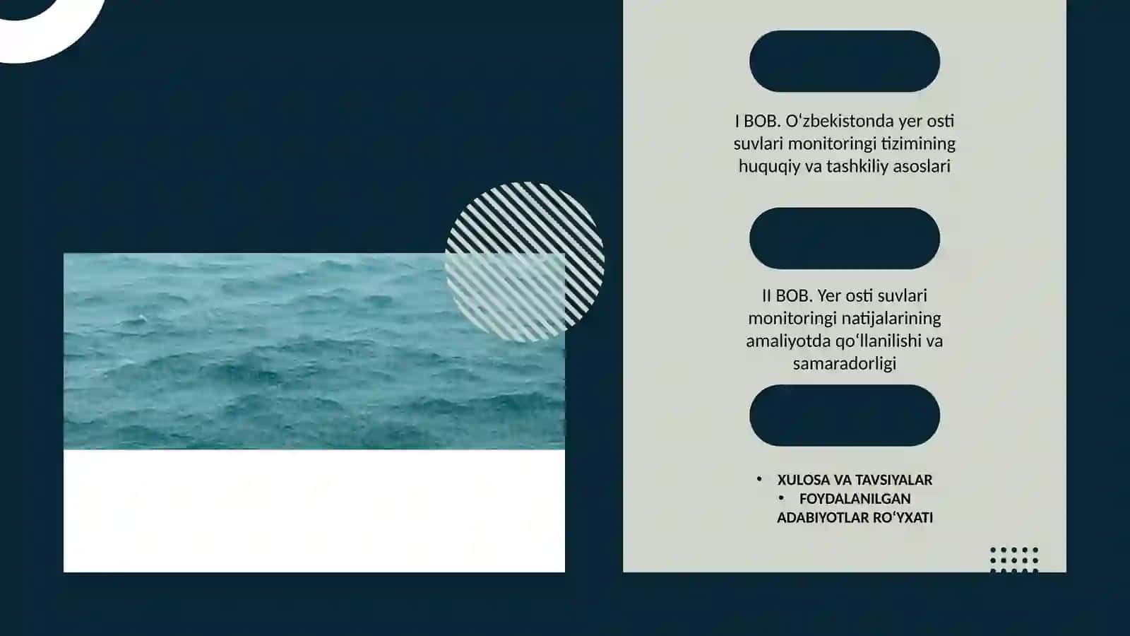 O‘zbekistonda yer osti suvlari monitoringi tizimi va amaliyotda qo‘llanilishi 2