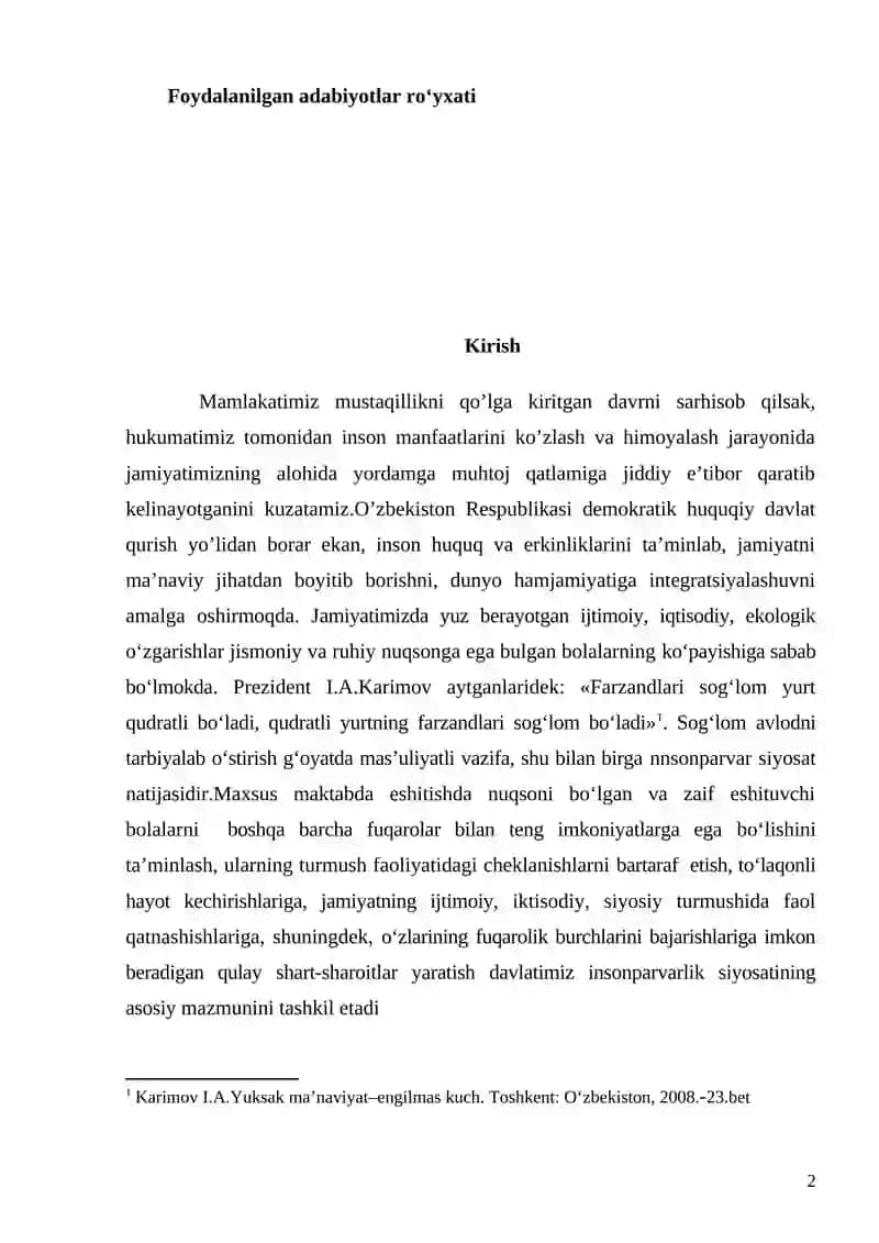 Eshitishida nuqsoni bo‘lgan bolalarning sensor rivojlanishini o‘ziga xos xususiyatlari 2