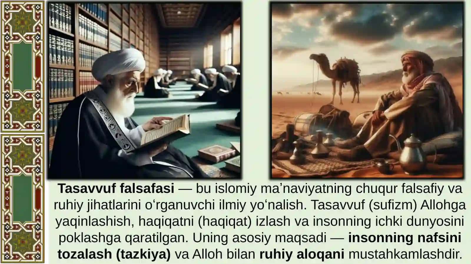 Tasavvuf va falsafa 2
