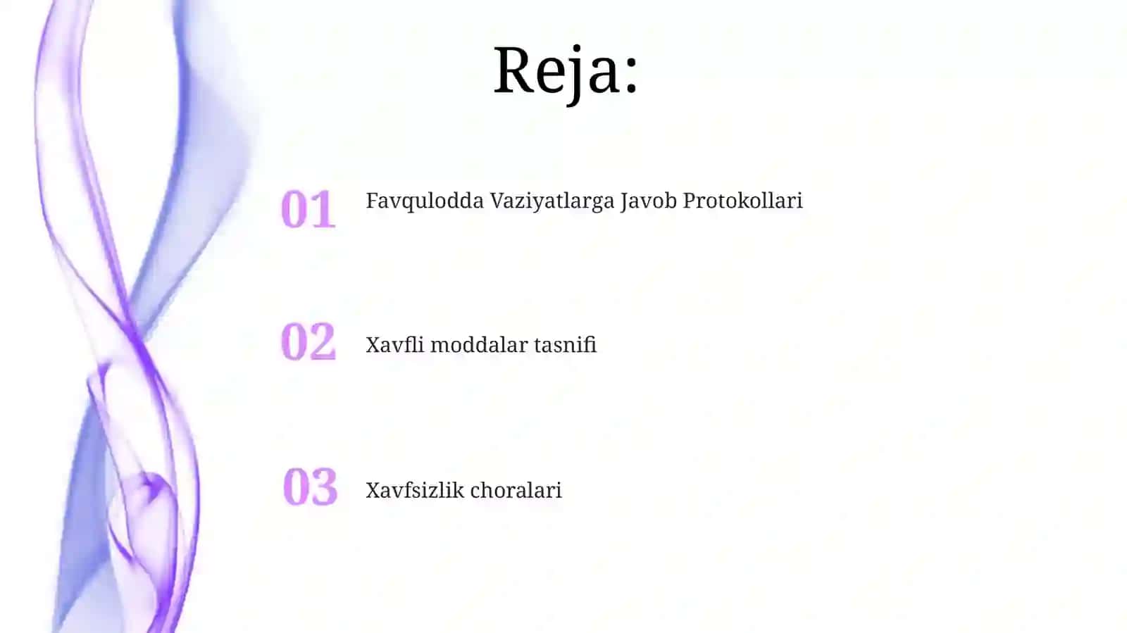 Xavfli yuklar turi va ularni xavfsizligini ta’minlash choralari 2