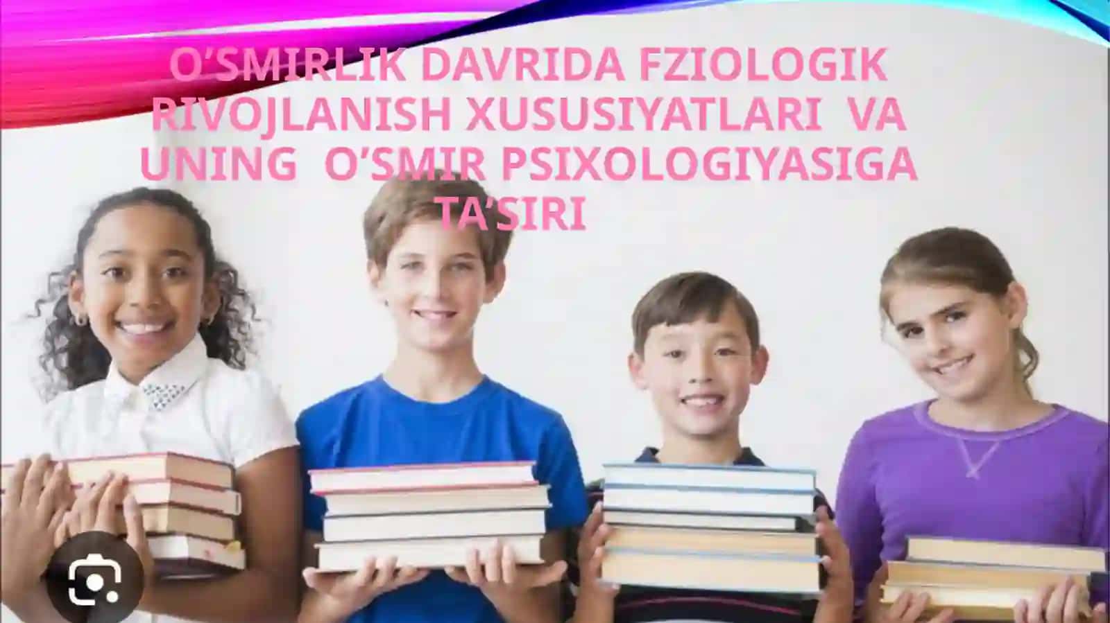Ruxshona Boboqulova - O'smirlik Davri Psixologiyasi 2