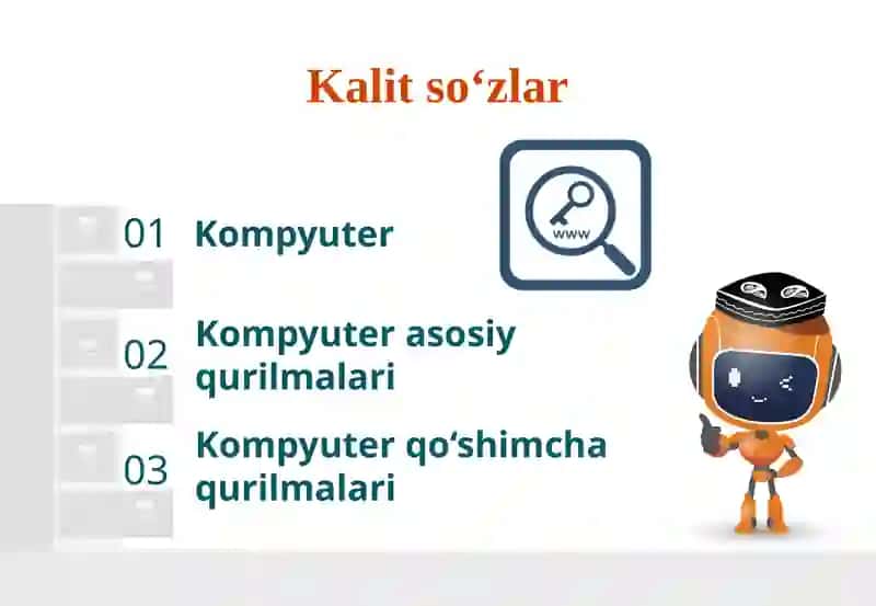 Kompyuterning tuzilishi 2