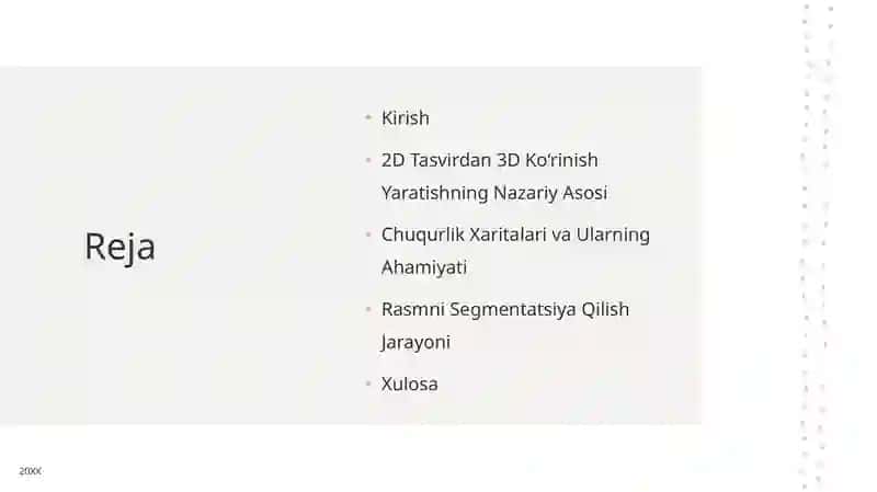 Stereoskopik Rasmni Qayta Ishlash: 2D Rasmlardan 3D Ko'rinish Yaratish 2
