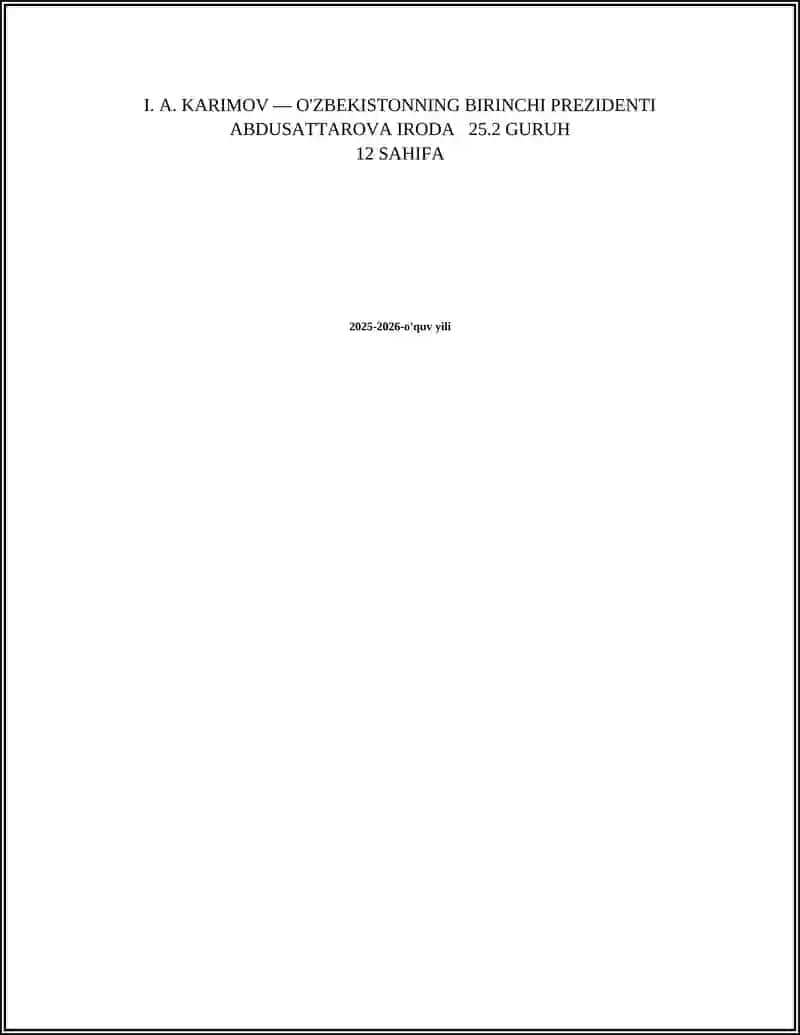 IPAK YO'LI INNOVATSIYALAR UNIVERSITETI BOSHLANG'ICH TA'LIM YO'NALISHI 2