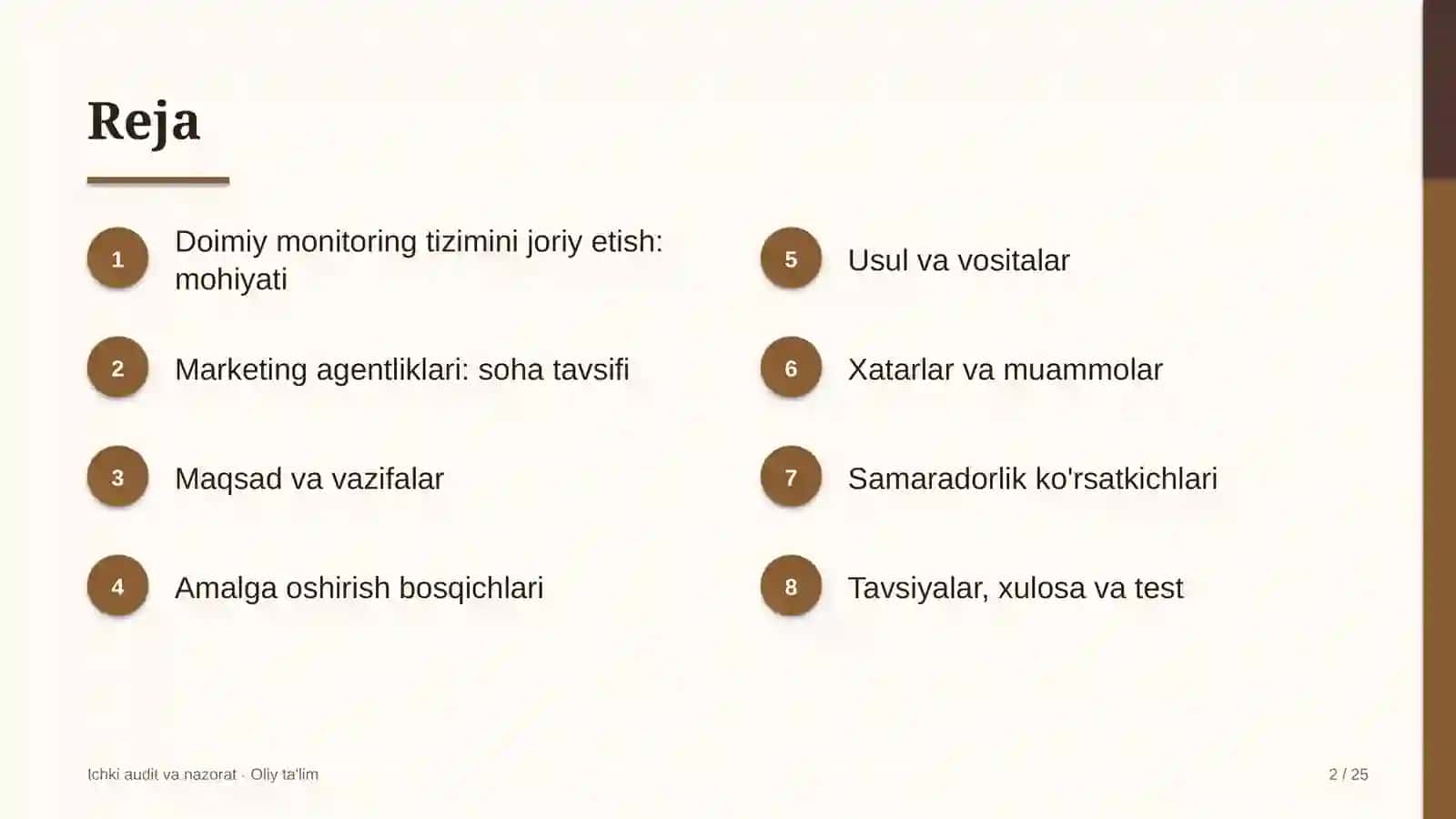 marketing agentliklarida doimiy monitoring tizimini joriy etish 4899 2