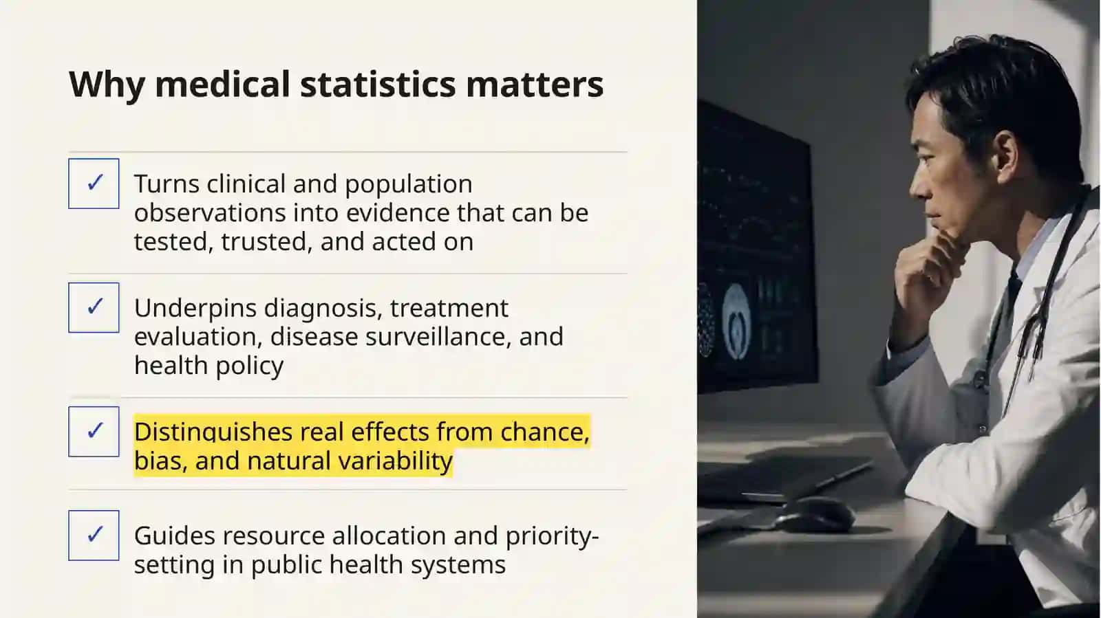 Medical statistics 2