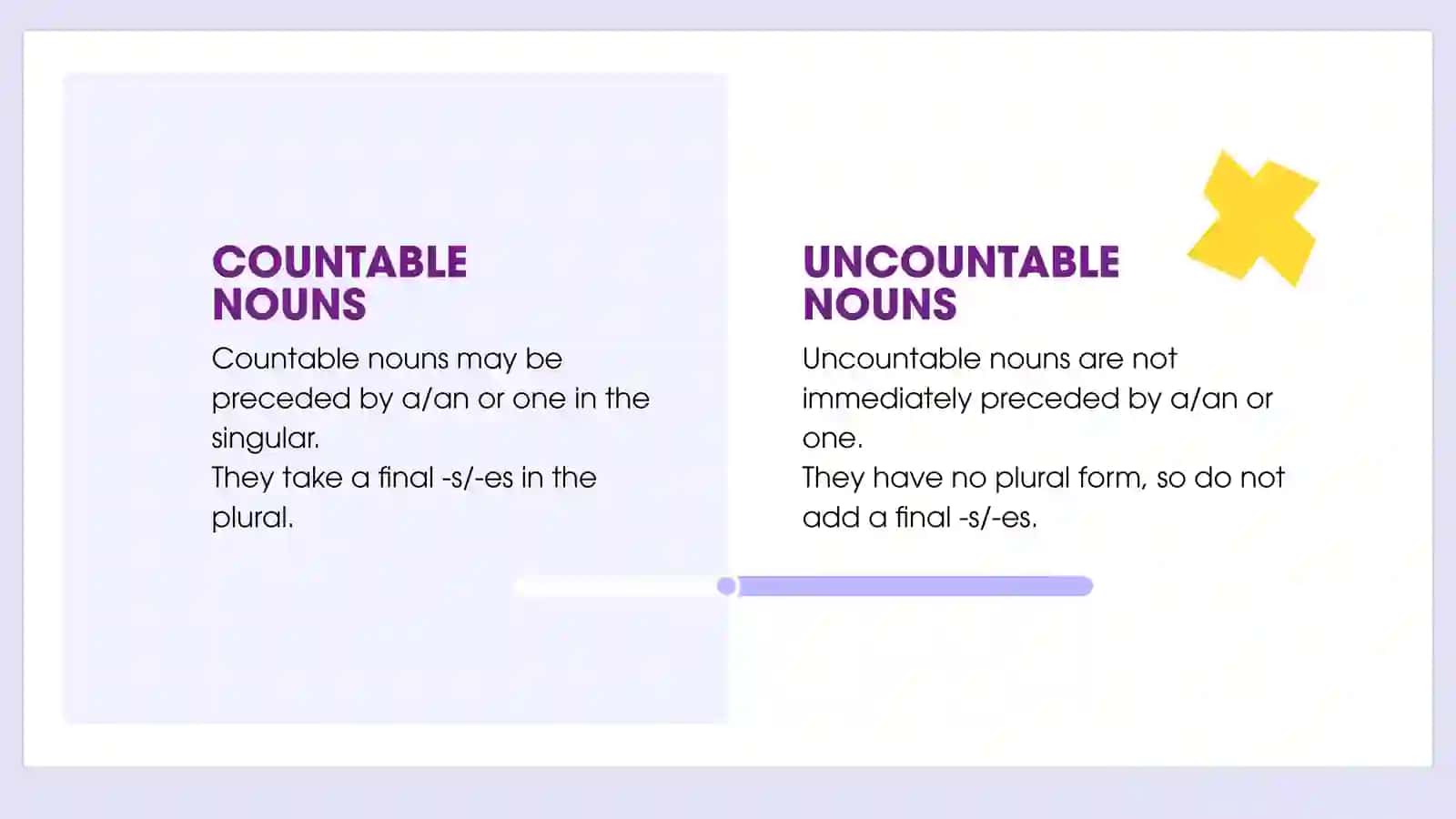 COUNTABLE NOUNS 2